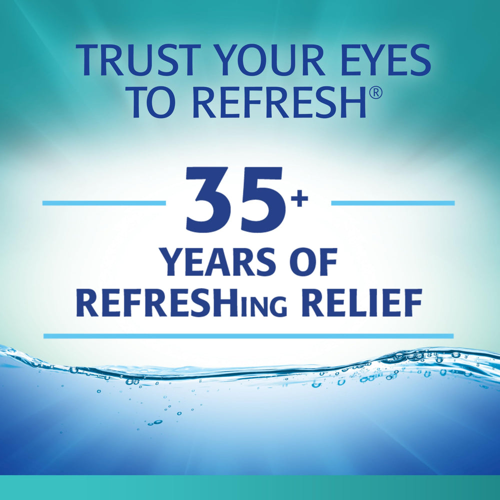 Refresh Digital PF eye drops packaging showing preservative-free formula