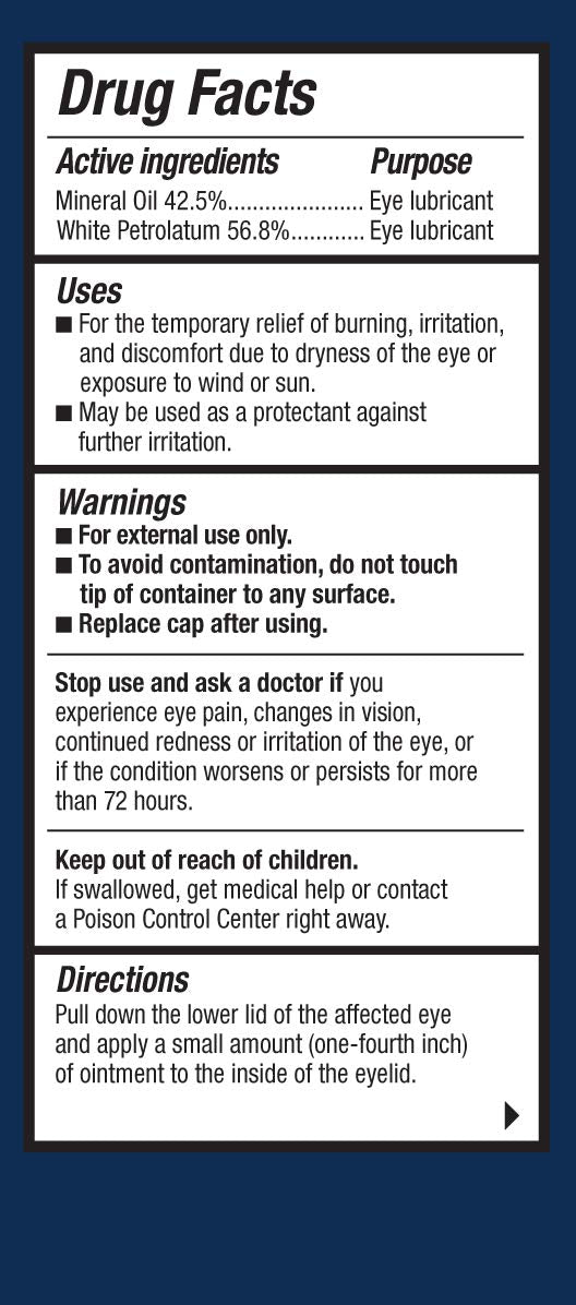 Refresh Lacri-Lube eye-soothing ointment relieves dryness for daily comfort.