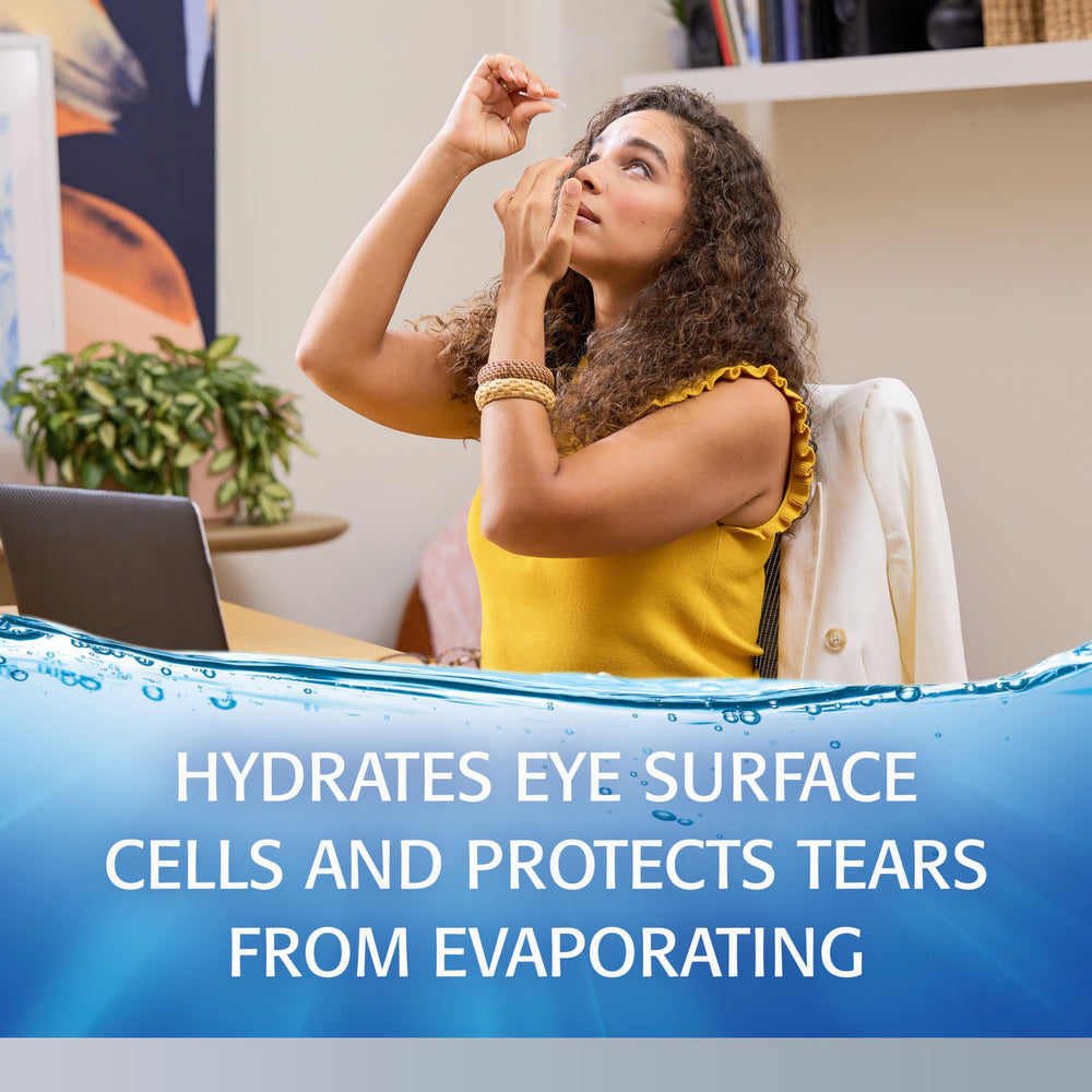 Refresh Optive Advanced on-the-go use suits busy daily routines.