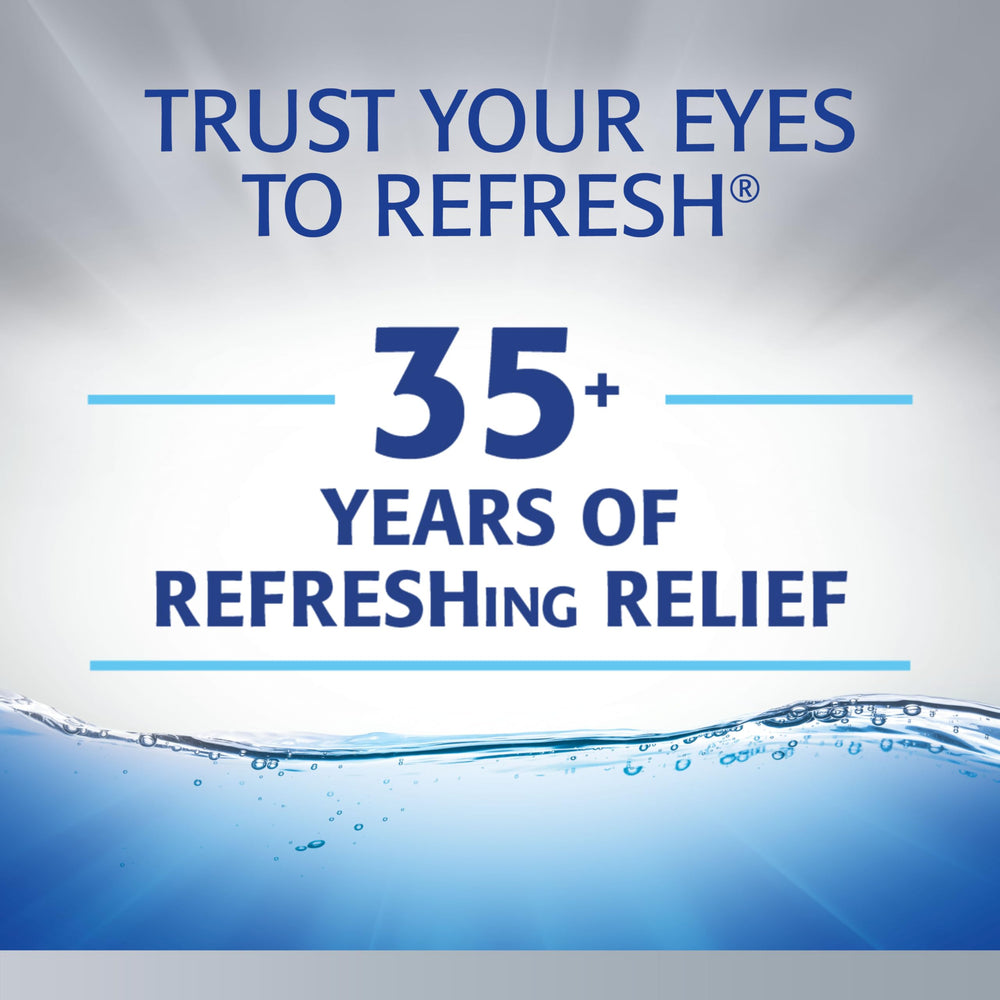 Refresh Optive Advanced preservative-free packaging designed for sensitive eyes.