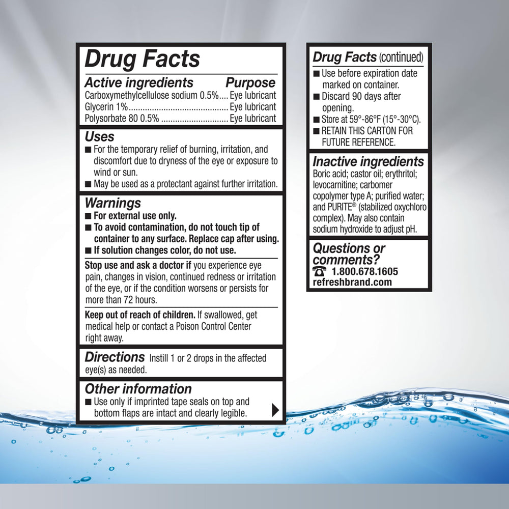 Refresh Optive eye-care-routine supports daily comfort during screen time.