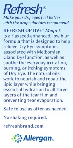 FSA/HSA eligibility icon with Refresh Optive Mega-3