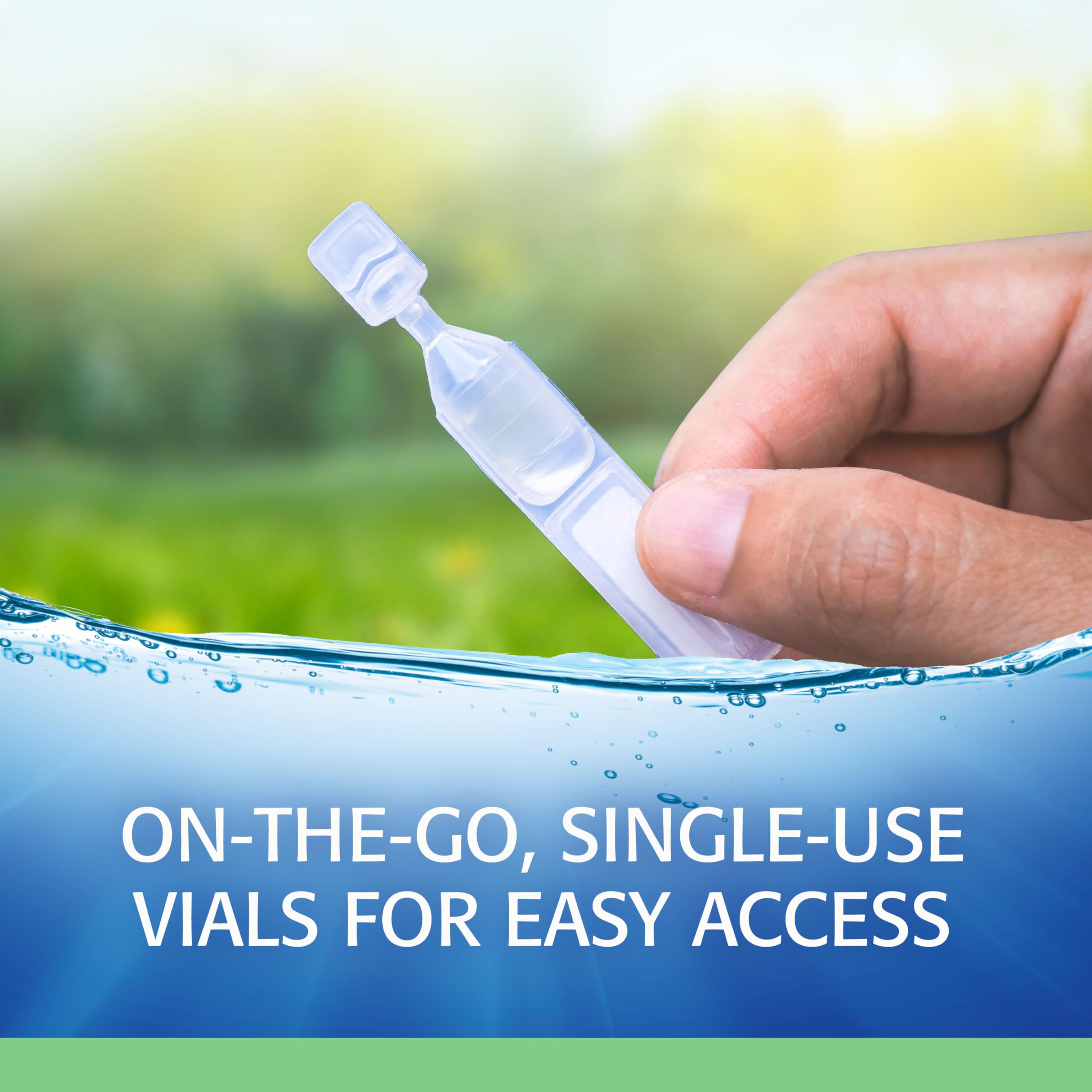 Refresh Plus 30-count box highlighting long-lasting moisture support.