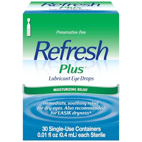 Refresh Plus formula mirrors natural tears for comfortable lubrication.