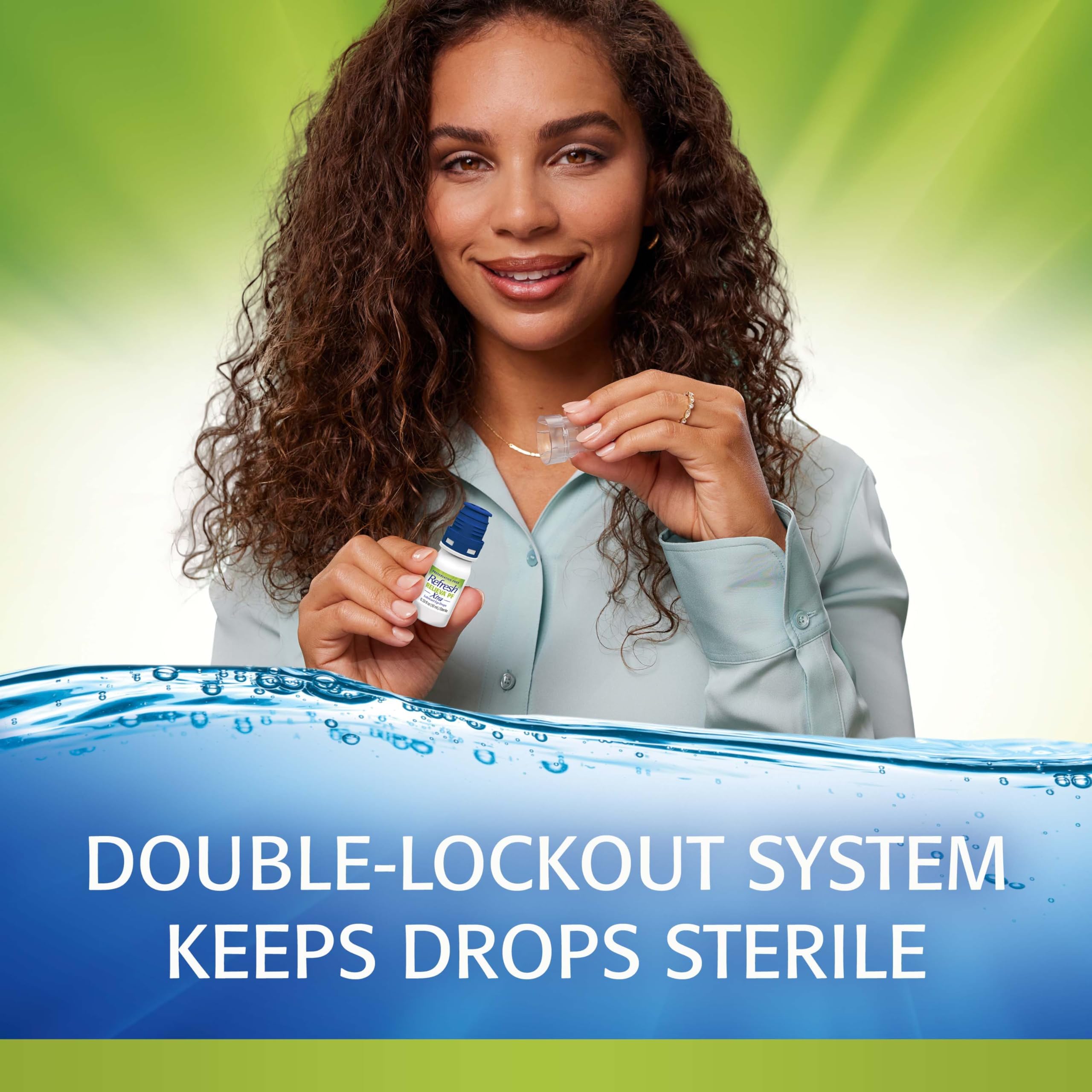 Refresh Relieva PF Xtra soft squeeze bottle for easy sterile drops.