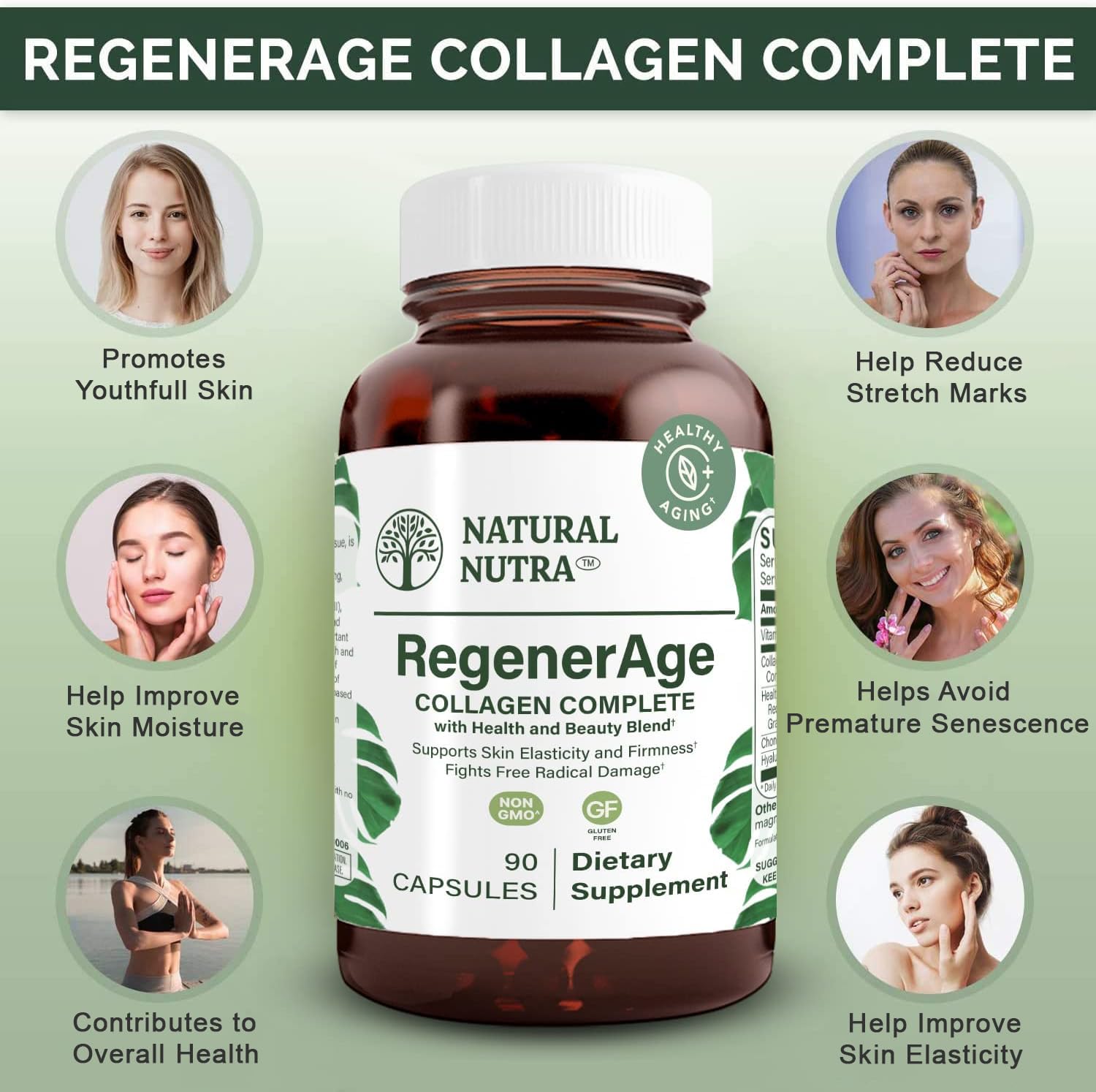 Illustration of RegenerAge protein peptide formula