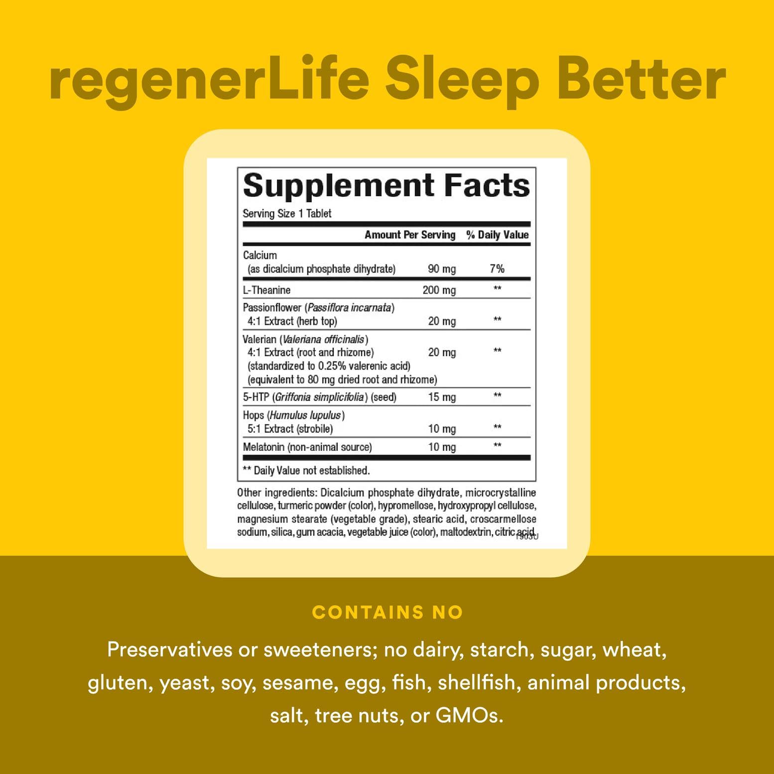 L-theanine and 5-HTP with sleep botanicals