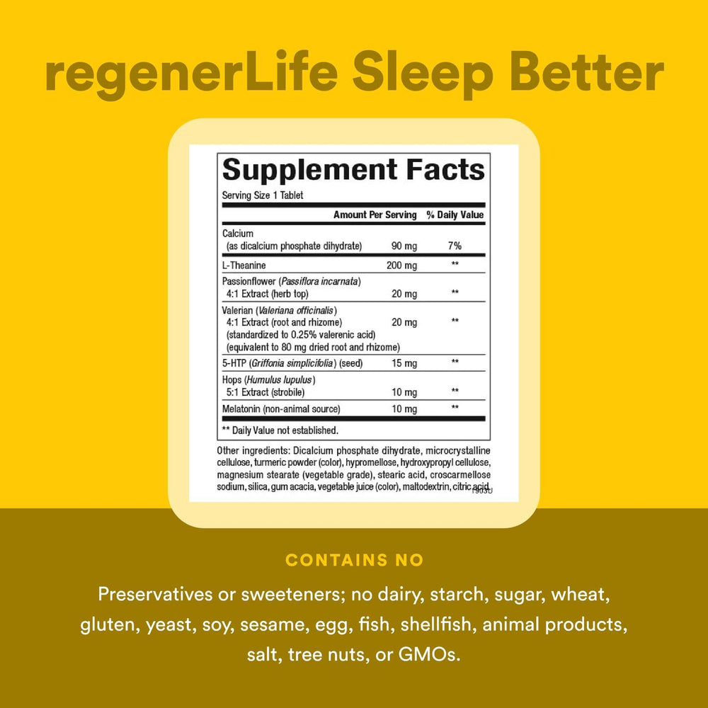 L-theanine and 5-HTP with sleep botanicals