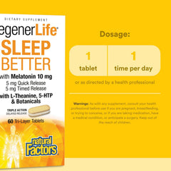 Illustration of quick-release melatonin 5 mg release