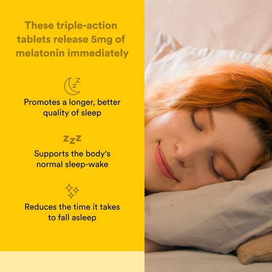 Diagram of tri-layer melatonin delivery system for Sleep Better