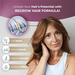 Zinc, Iron, Iodine, Selenium minerals for hair health