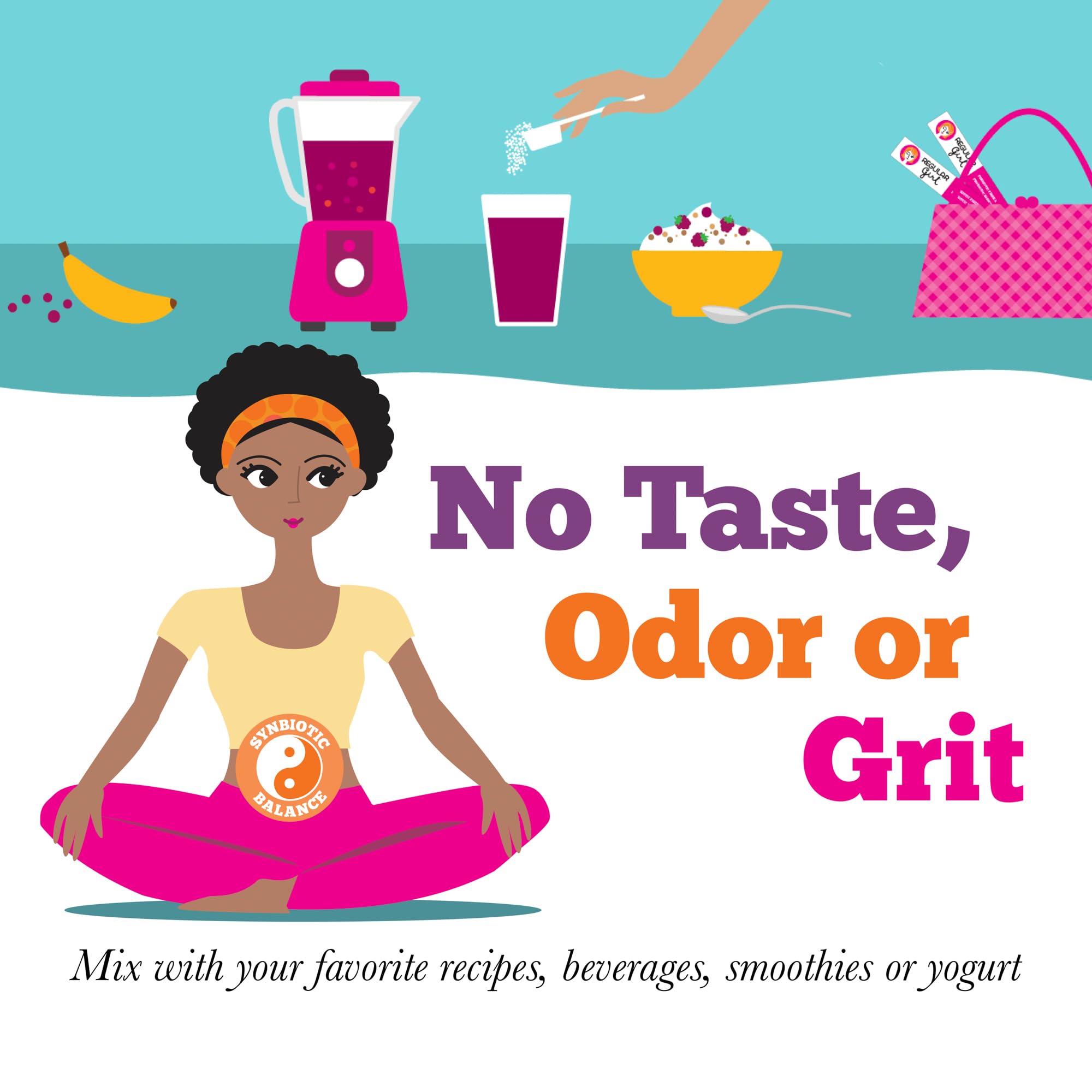 Regular Girl low FODMAP certified formula for sensitive digestion.