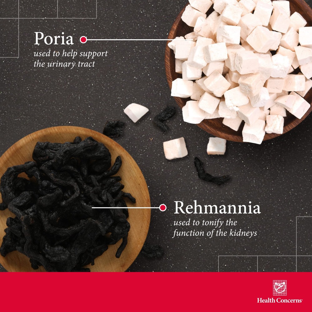 Traditional Chinese herbal blend used in Health Concerns Rehmannia 8