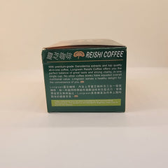 Label showing approximately 65 mg caffeine per serving