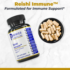 Reishi mushroom capsules made with organic Reishi extract – 90 capsules