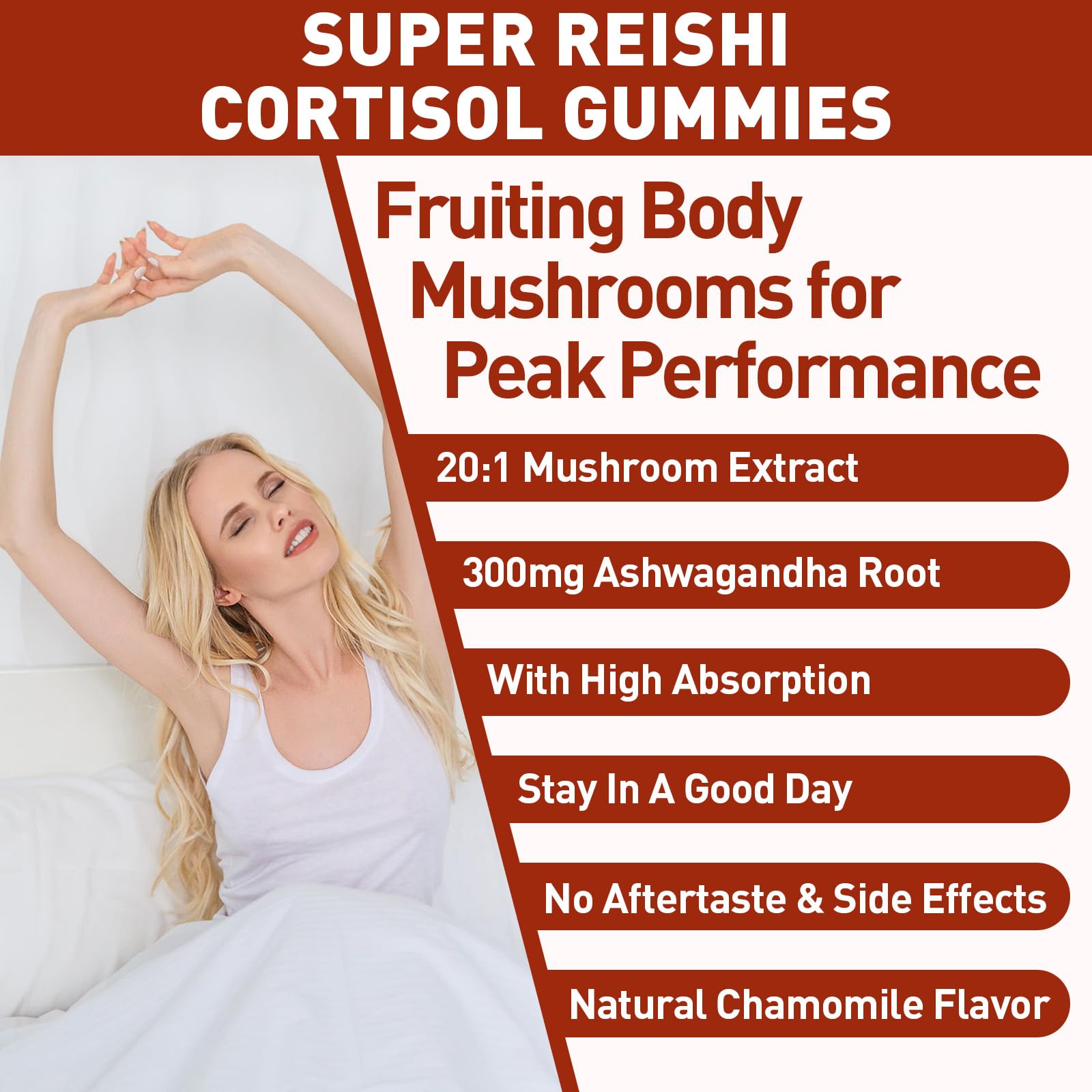 Relaxation concept with calm lifestyle and gummy bottle
