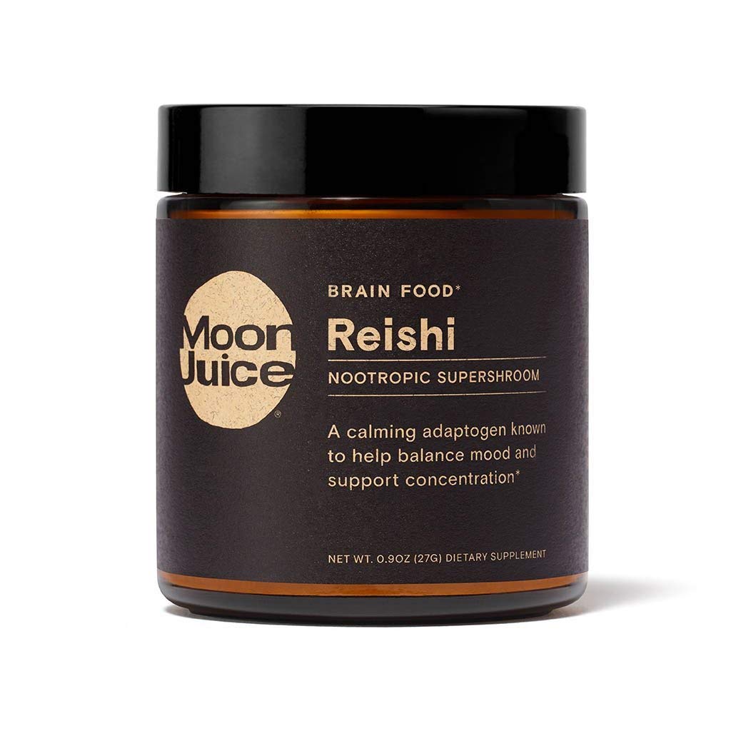Moon Juice Reishi Organic Mushroom Powder front view