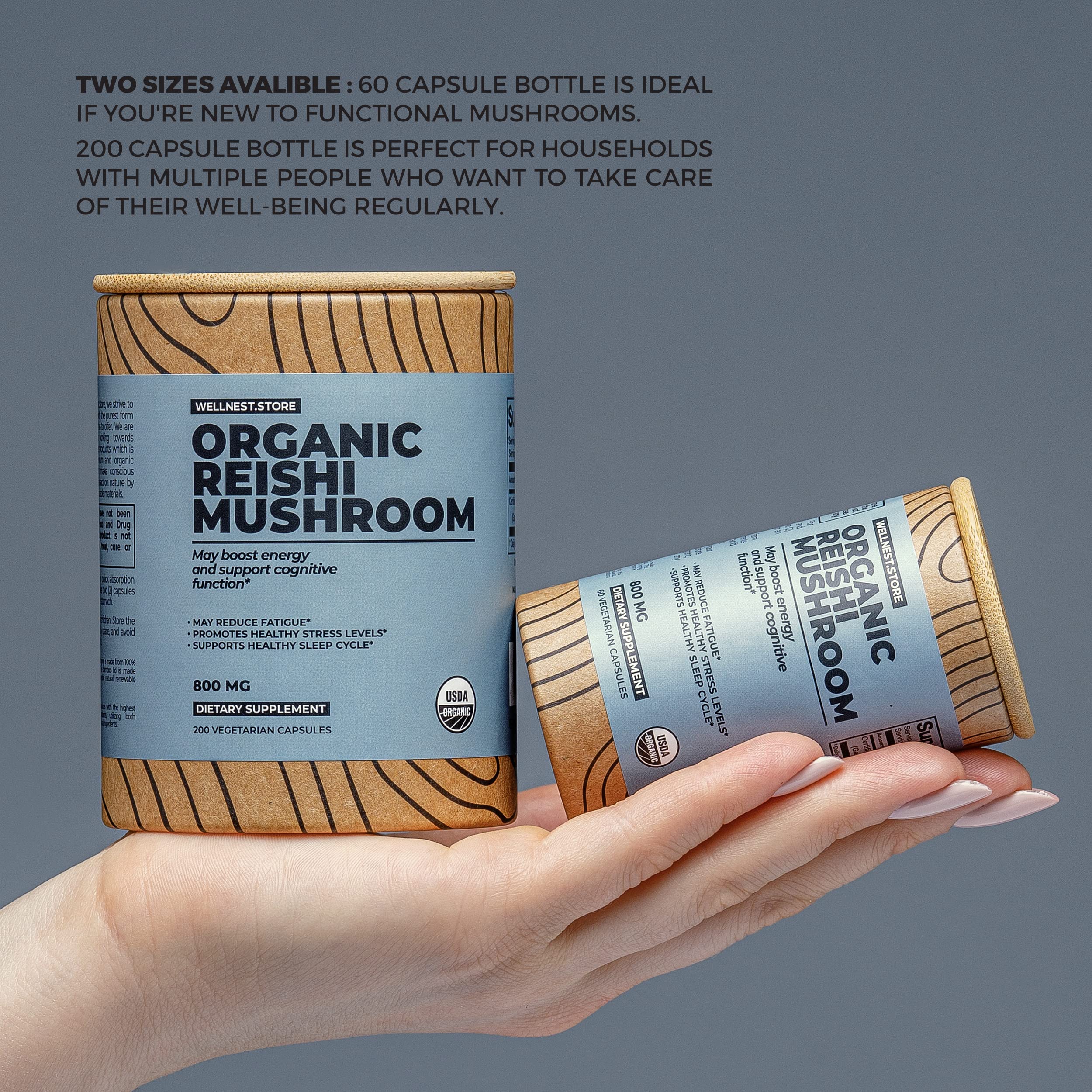 Pure Reishi mushroom extract for capsule production
