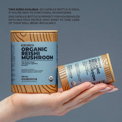 Pure Reishi mushroom extract for capsule production