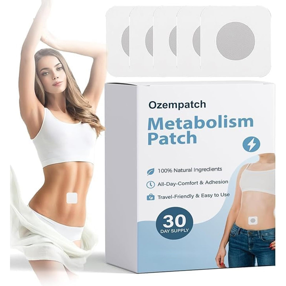 Box and packaging of RejuvaCare Ozem Patch