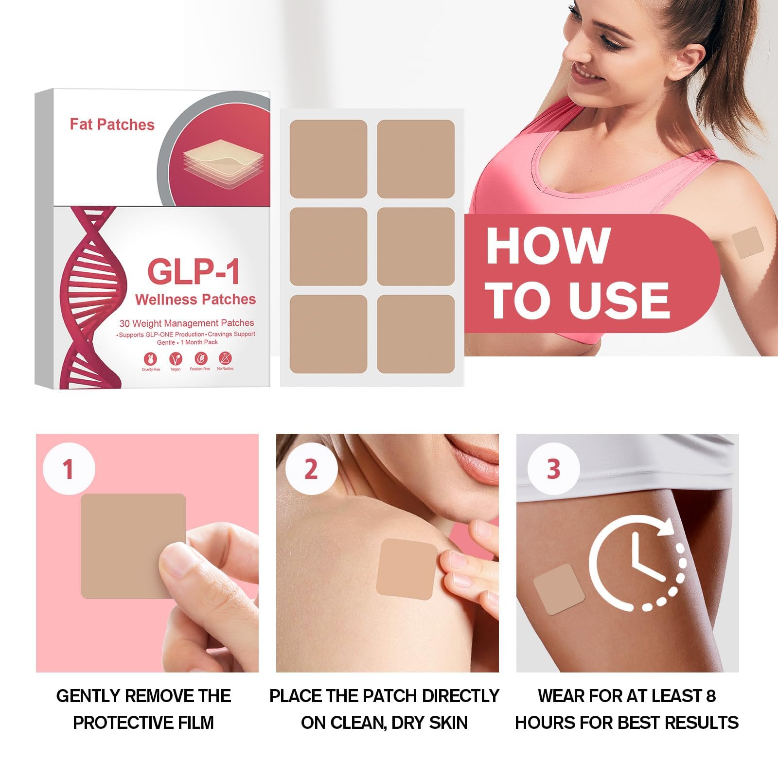 OzemPatch used during daily activities