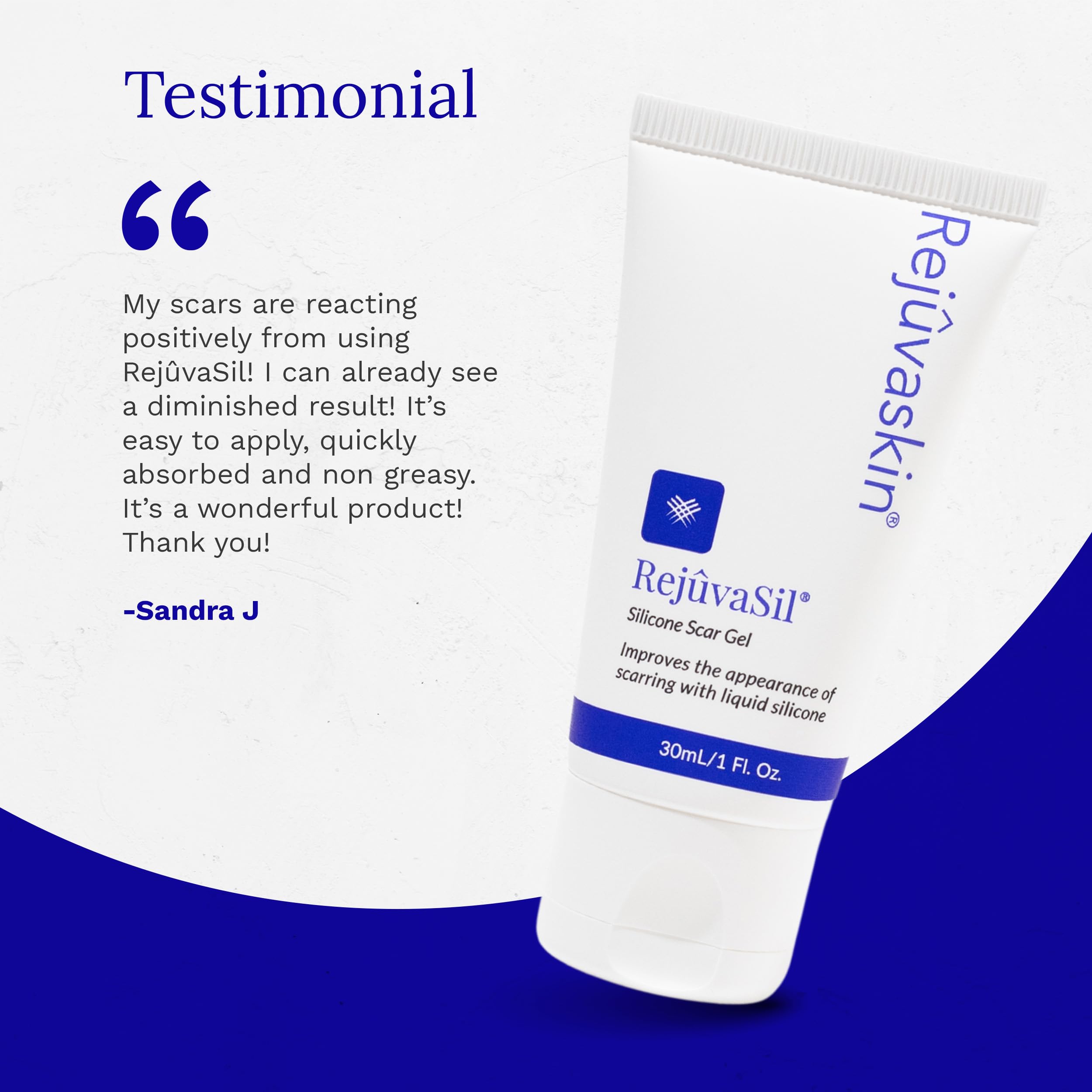 Rejuvaskin RejuvaSil acne-scar-face shows facial scar care potential.