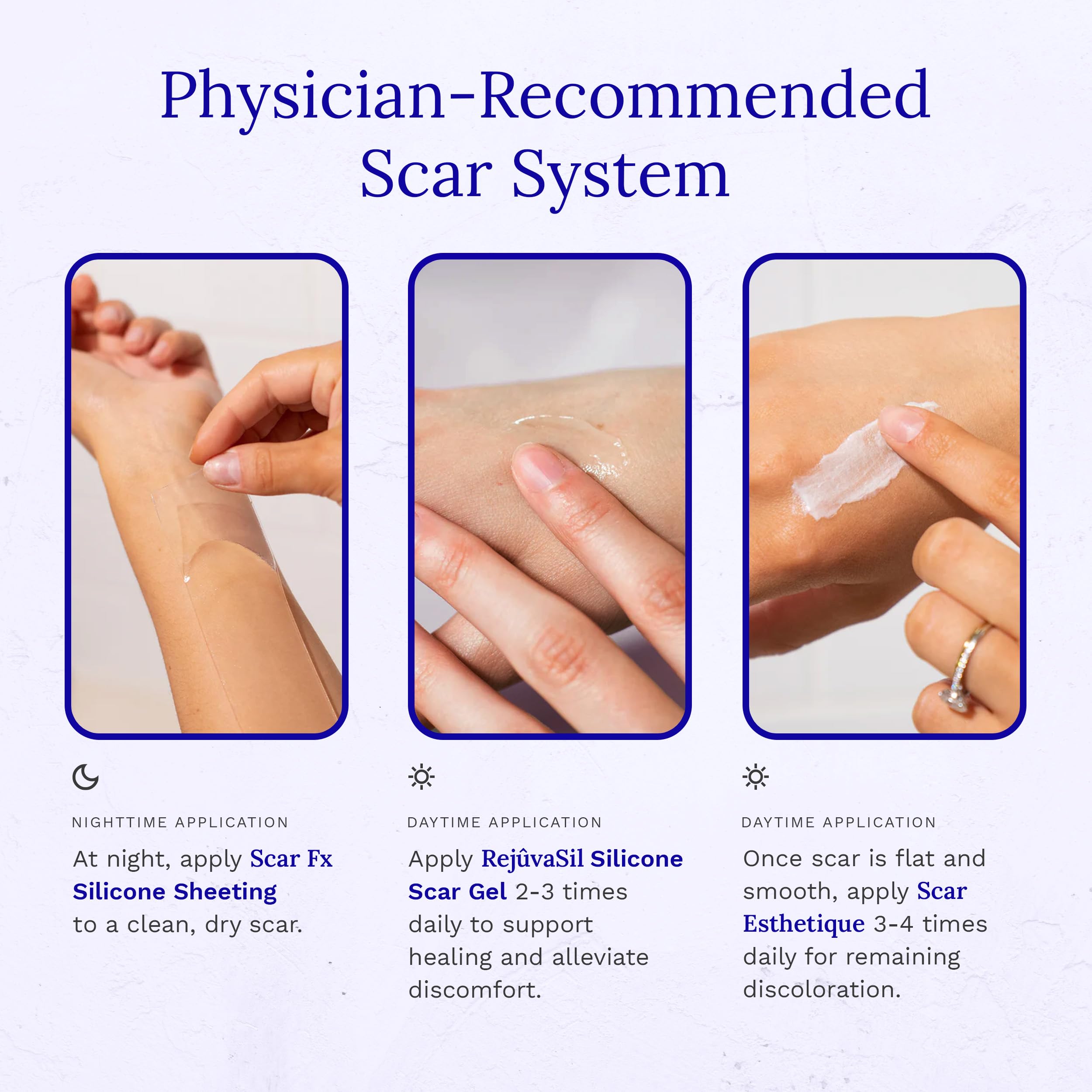 RejuvaSil gel on an acne scar shows texture refinement and more even tone