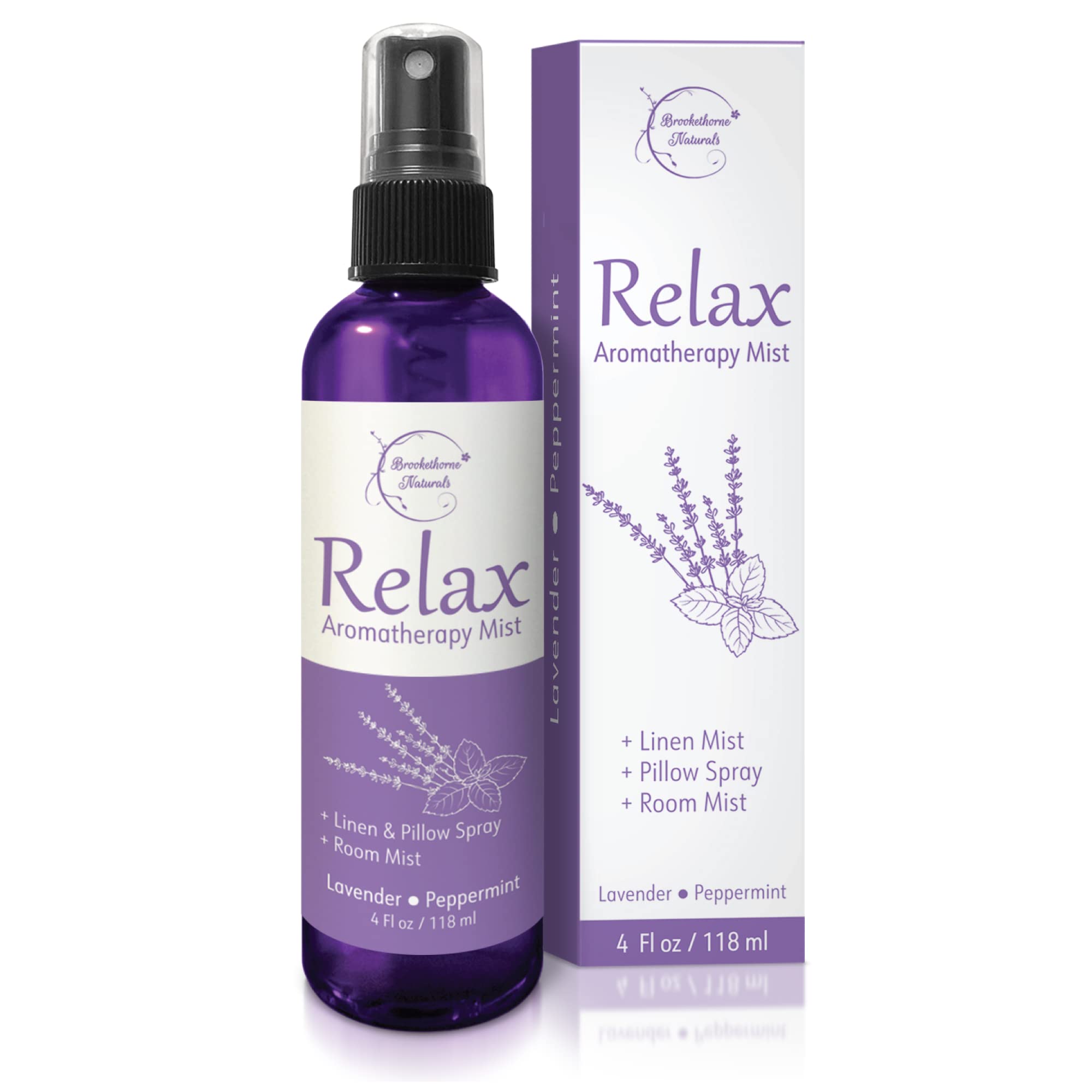 Relax Lavender Sleep Spray bottle, 4oz
