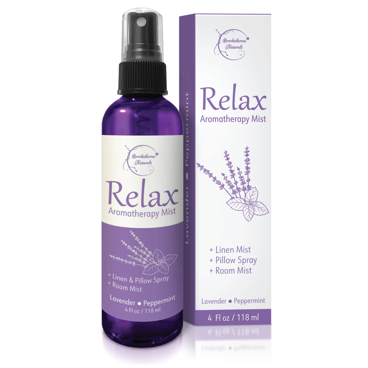 Relax Lavender Sleep Spray bottle, 4oz