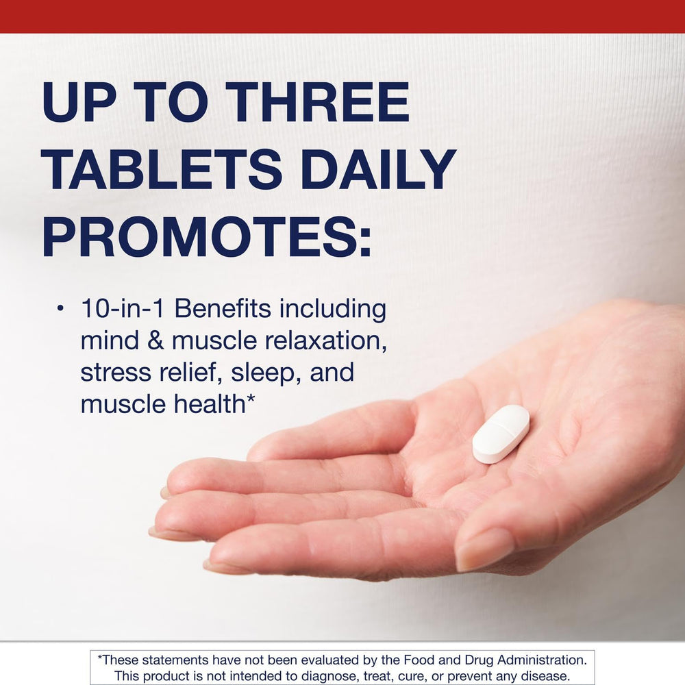 Illustration of relaxation, muscle function, and nerve health