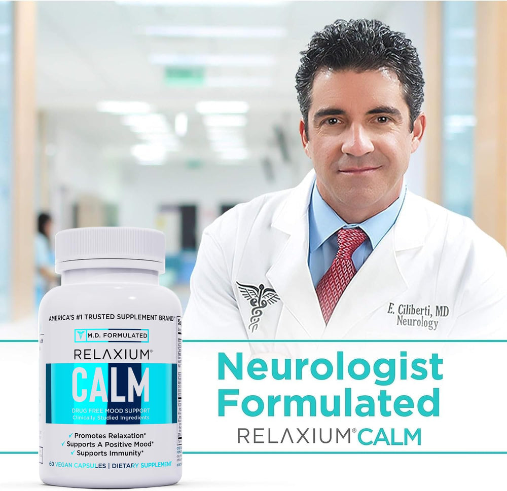 Relaxium Calm manufactured in USA at an FDA-inspected facility