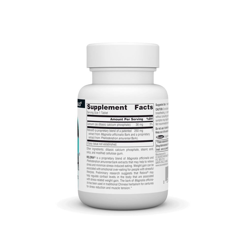 Magnolia officinalis bark extract used in Relora formula