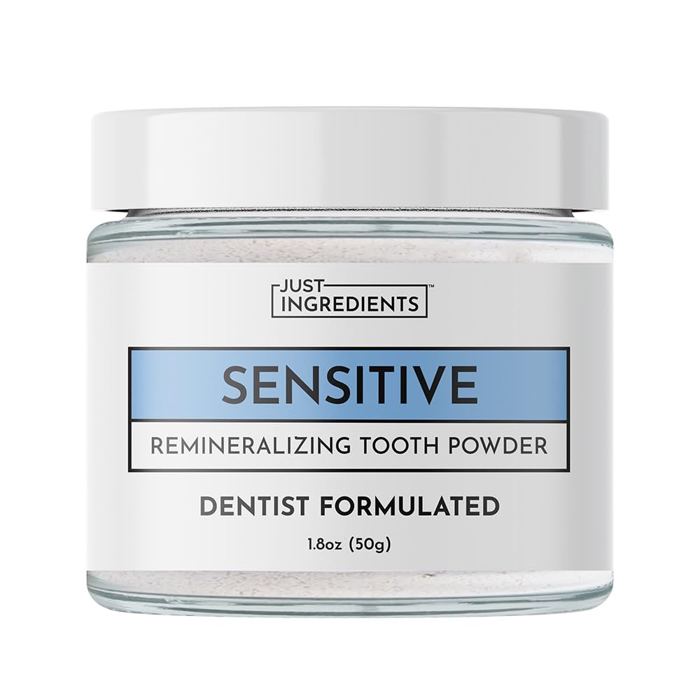 Remineralizing Tooth Powder Regular variant bottle