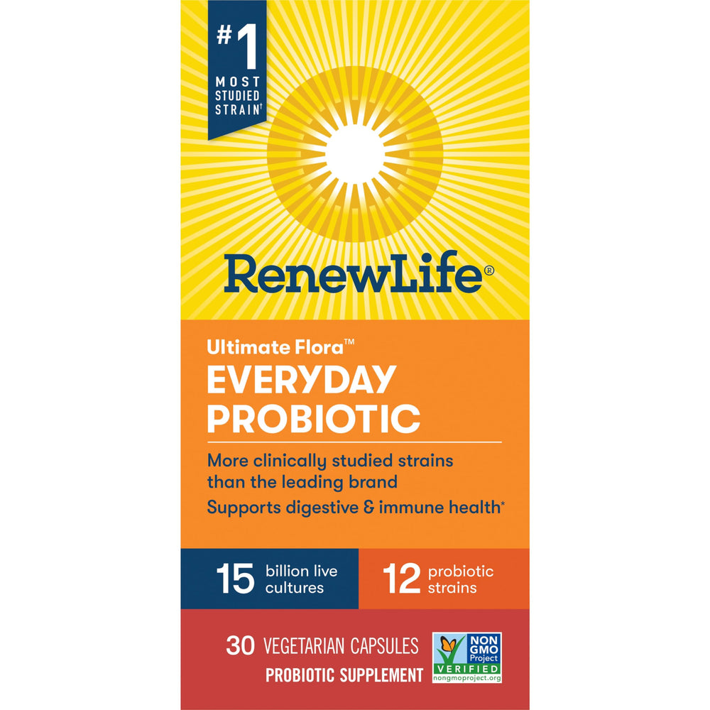Concept image of immune support and gut health