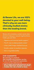 Lifestyle image featuring Renew Life probiotic on a counter