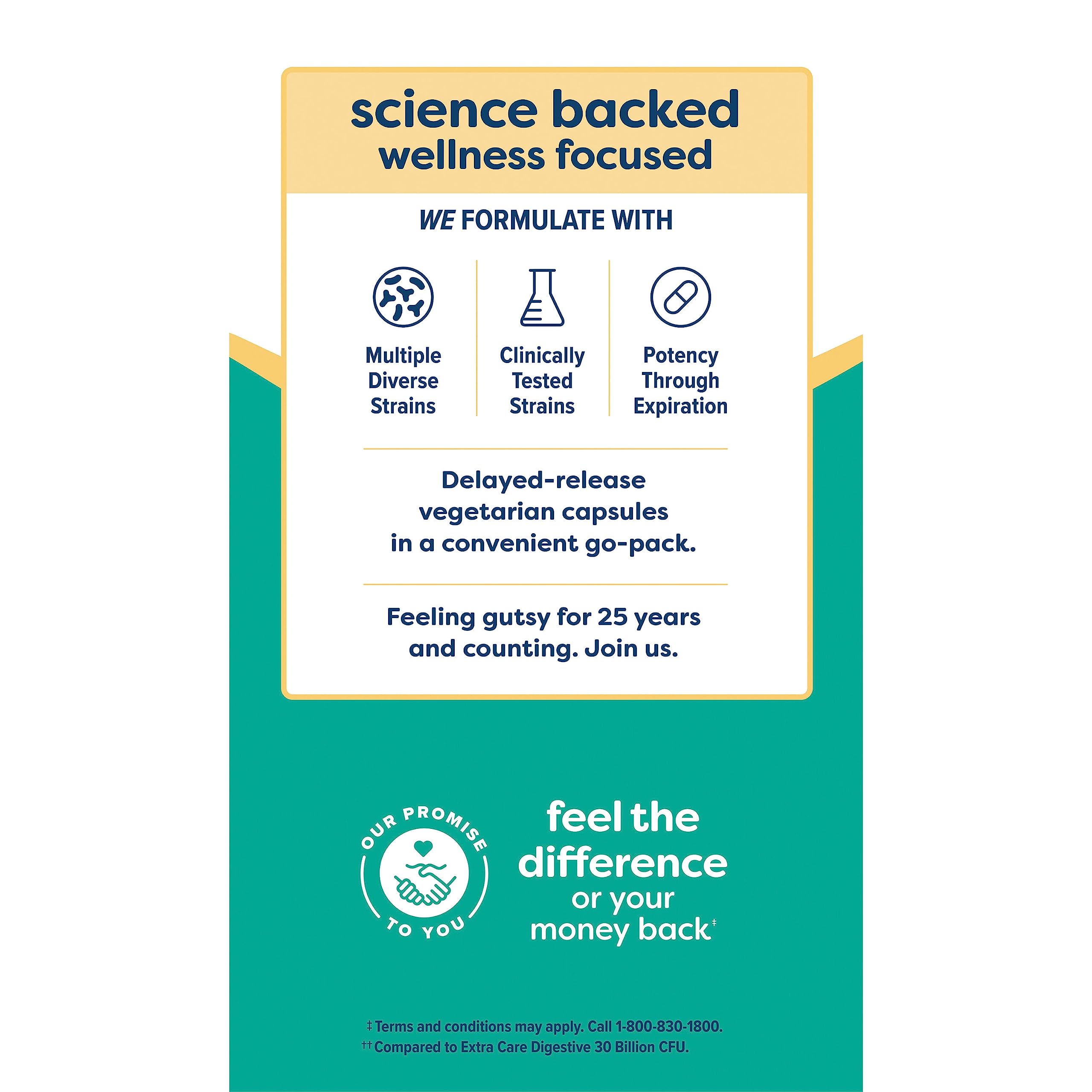 Go-Pack 30-count packaging for Renew Life probiotic