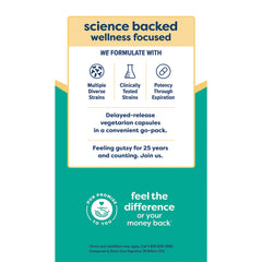 Go-Pack 30-count packaging for Renew Life probiotic