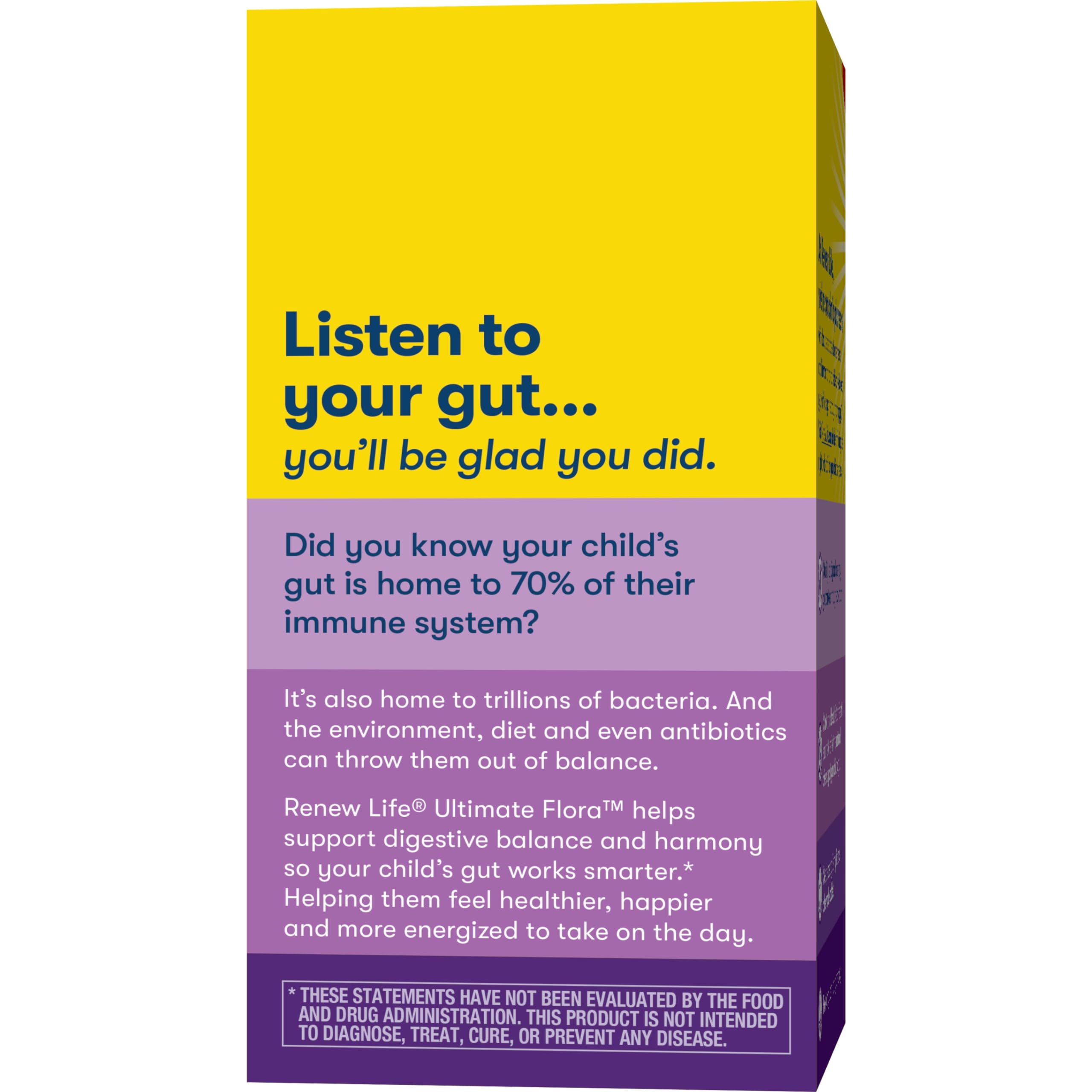 Berry-flavored chewable probiotic tablet for kids