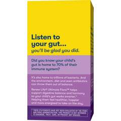 Berry-flavored chewable probiotic tablet for kids