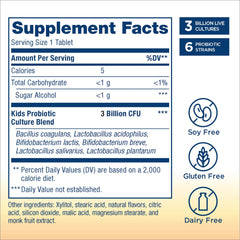Close-up of Renew Life Kids Probiotic berry chewables