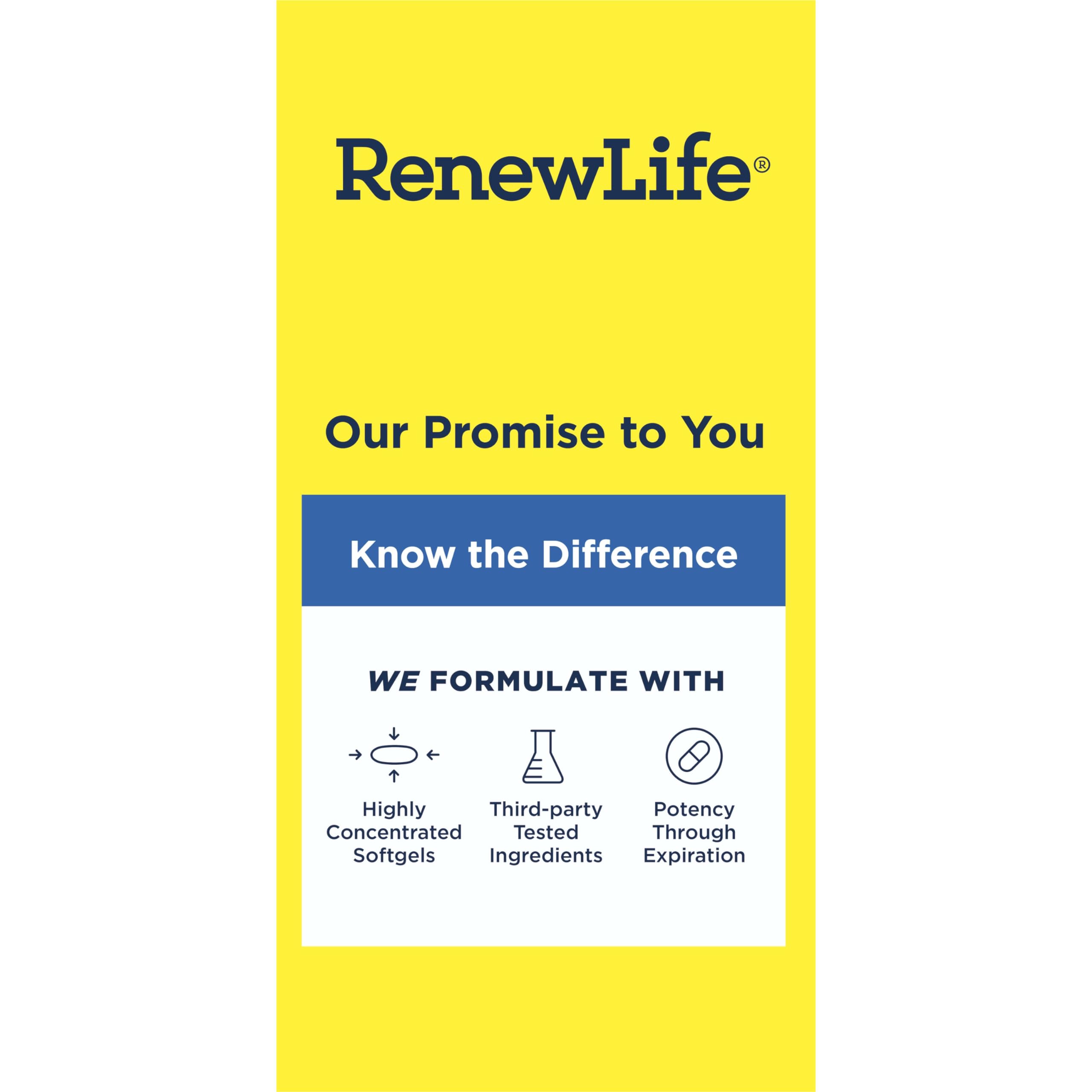 Gluten-free and dairy-free omega-3 softgel packaging