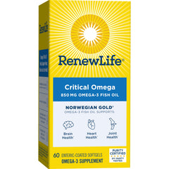IFOS purity certification label on Renew Life packaging