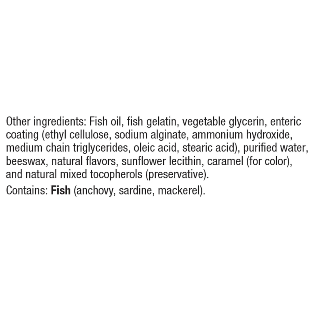 Omega-3 softgel bottle label for Norwegian Gold Critical Omega