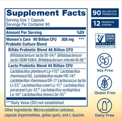 Close-up of Renew Life probiotic capsules