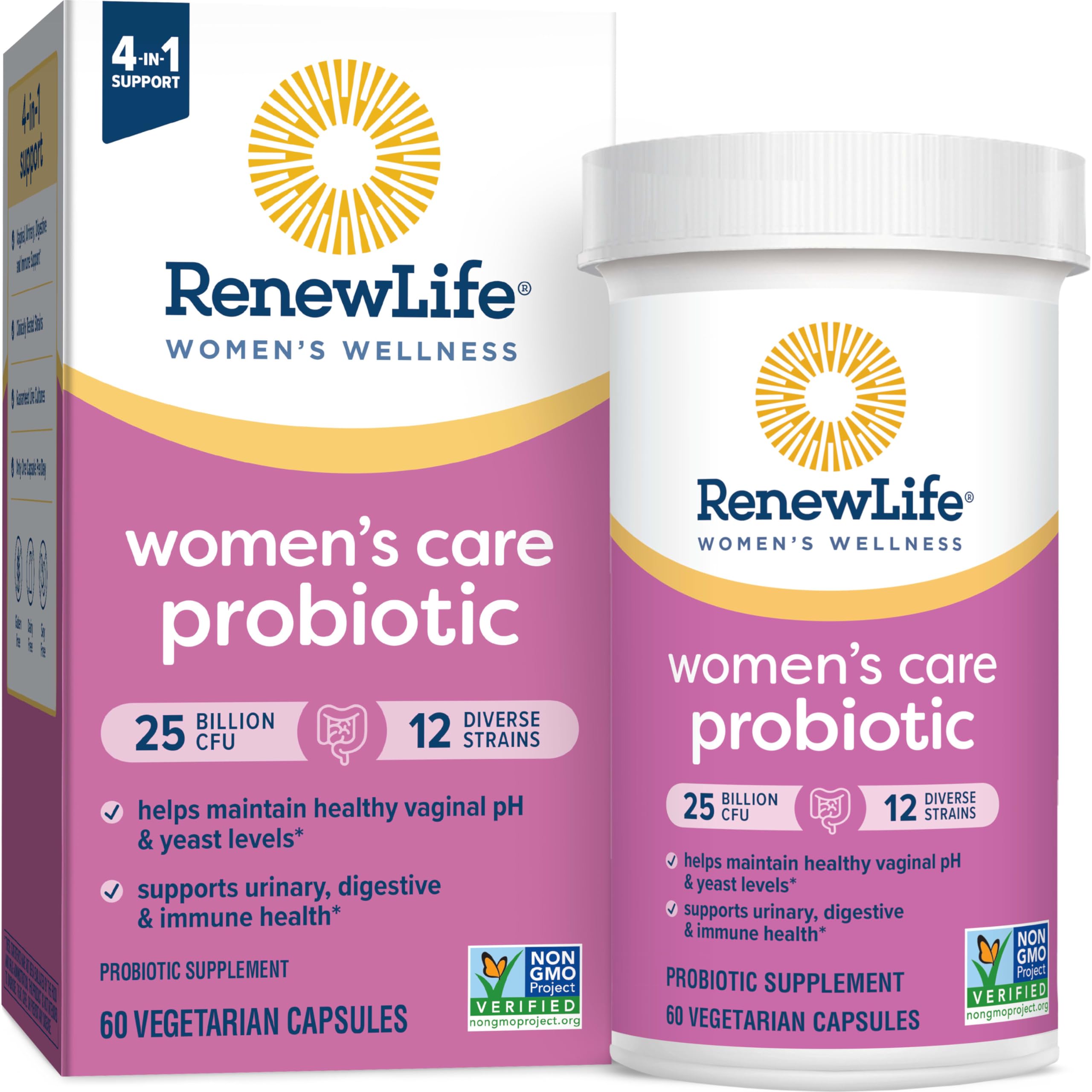 Hero image of Renew Life Womens Probiotic Capsules 60 count