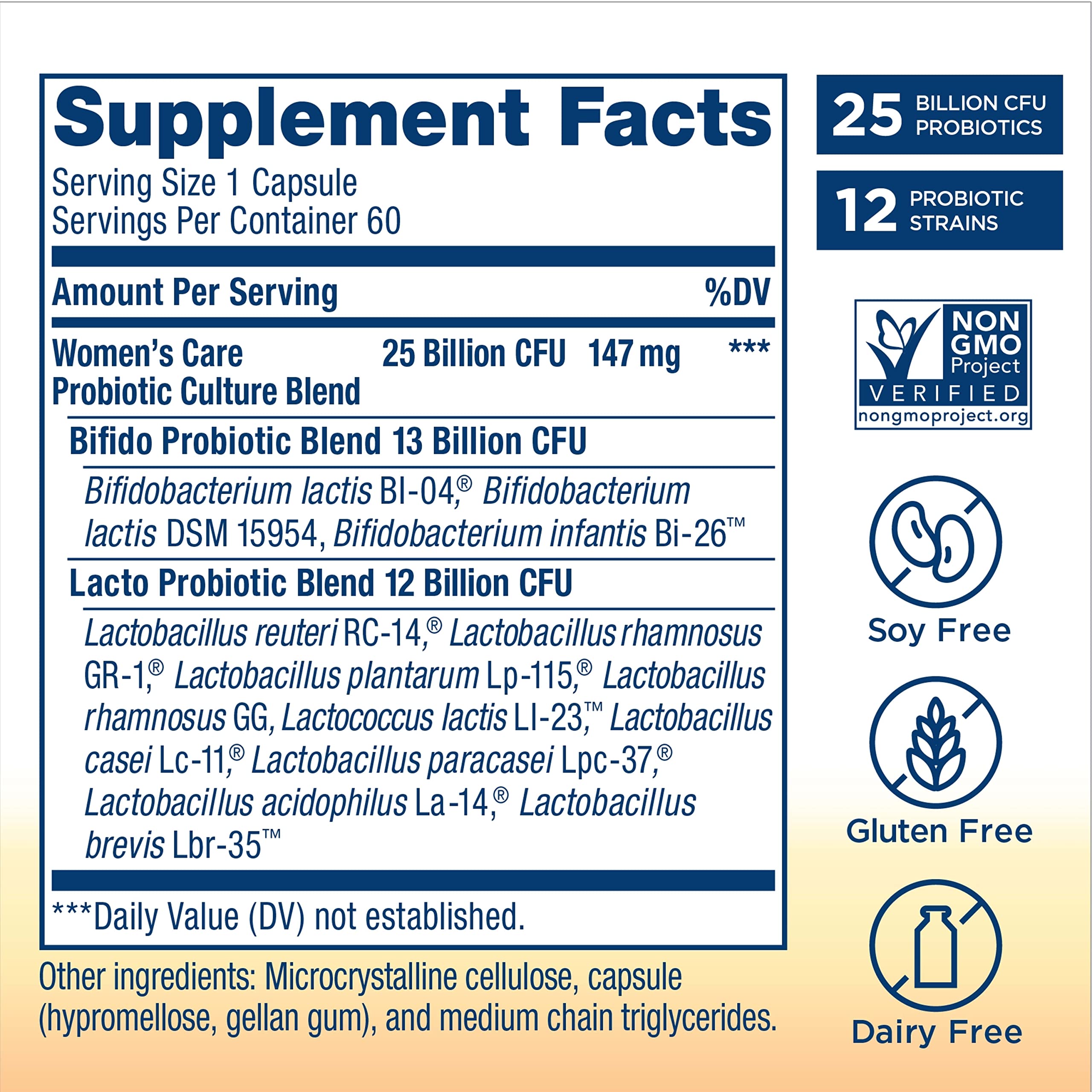 4-in-1 support for urinary, digestive, immune and vaginal health