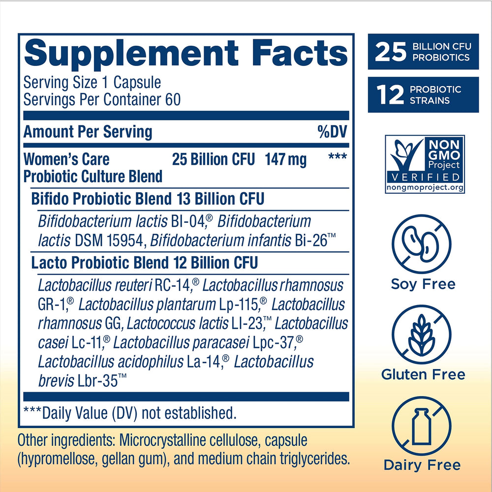 4-in-1 support for urinary, digestive, immune and vaginal health