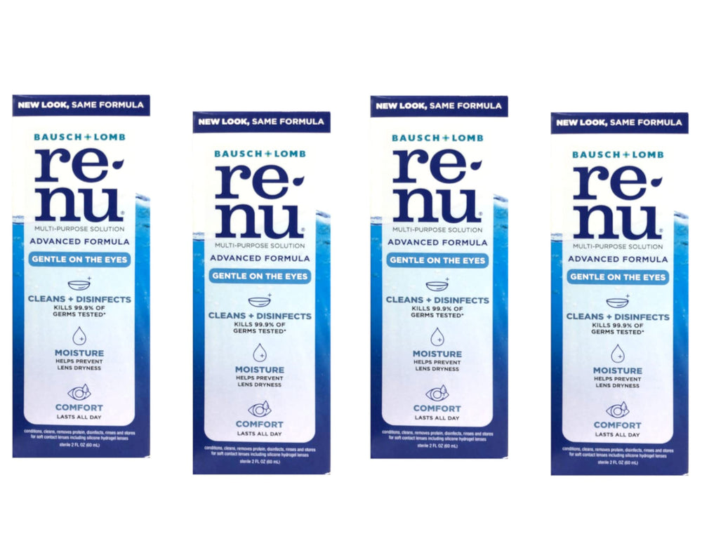 Renu Fresh multi-purpose contact lens solution bottle