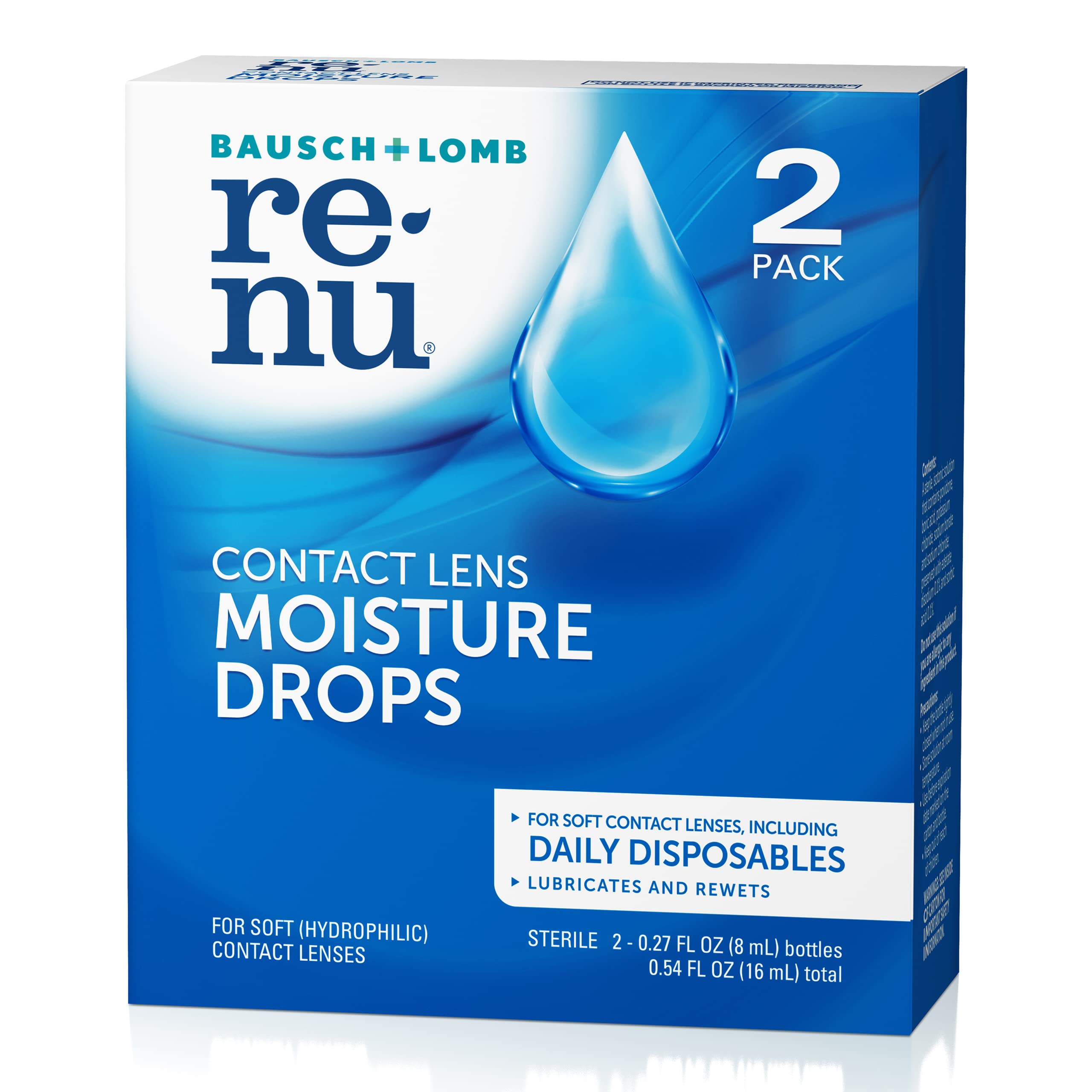 Renu label close-up on bottle for easy identification