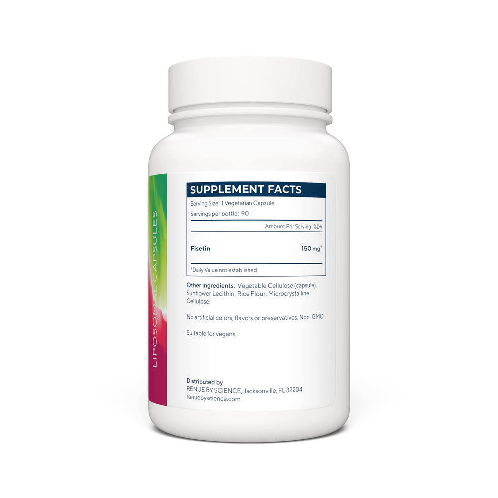 Renue By Science label details showing GMP quality and USA manufacturing.